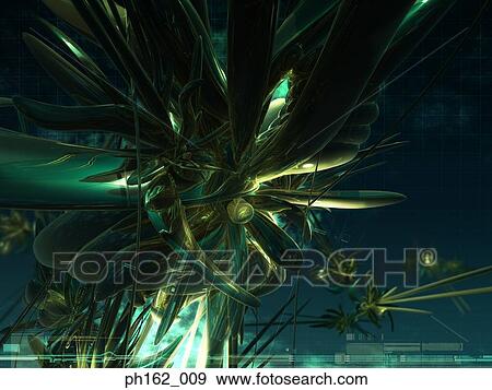 Digitally generated image of three-dimensional objects floating View Large Photo Image Stock Photo - Digitally generated image of three-dimensional objects floating. Fotosearch