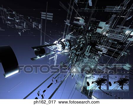 Three dimensional objects against a dark background View Large Photo Image Stock Photo - Three dimensional objects against a dark background. Fotosearch