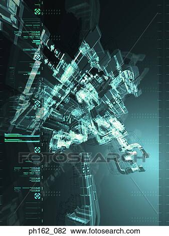 Futuristic mechanical abstract View Large Photo Image Stock Image - Futuristic mechanical abstract. Fotosearch
