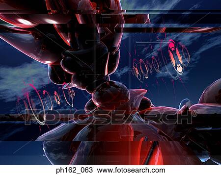 Three dimensional abstract objects against blue background View Large Photo Image Stock Image - Three dimensional abstract objects against blue background. Fotosearch