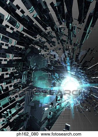 Three dimensional objects with a ball of light, against grey background View Large Photo Image Stock Image - Three dimensional objects with a ball of light, against grey background. Fotosearch