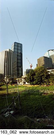 Buildings with garden View Large Photo Image Stock Image - Buildings with garden. Fotosearch