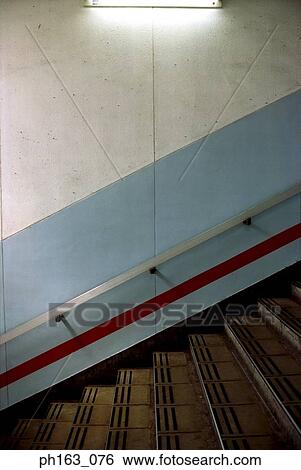Stock Photograph - Empty staircase. Fotosearch