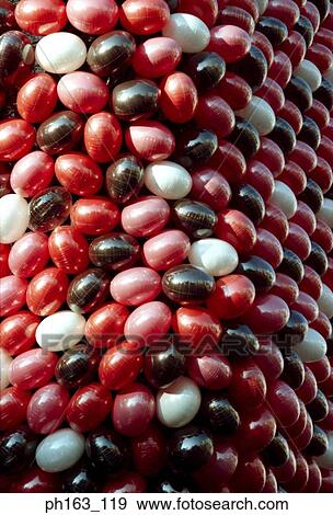 Stock Photo - Many balloons tied together. Fotosearch