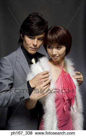 Stock Photo - Portrait of a couple. Fotosearch