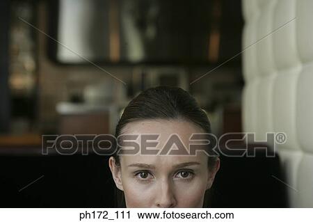 Close-up of female executive View Large Photo Image Stock Image - Close-up of female executive. Fotosearch