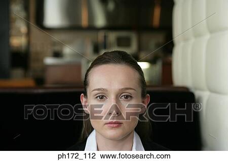 Close-up of female executive View Large Photo Image Stock Image - Close-up of female executive. Fotosearch