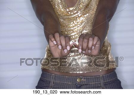 Young, Gold, Woman, Sequin, Female View Large Photo Image Stock Image - Young, Gold, Woman, Sequin, Female. Fotosearch