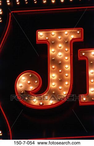 , Bulb, Word, Sign, Night, Font, Alphabet View Large Photo Image Picture - , Bulb, Word, Sign, Night, Font, Alphabet. Fotosearch