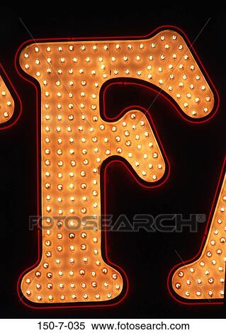 Letters, Night, Marquee, Life, Bulb, Casino, Alphabet View Large Photo Image Stock Photography - Letters, Night, Marquee, Life, Bulb, Casino, Alphabet. Fotosearch