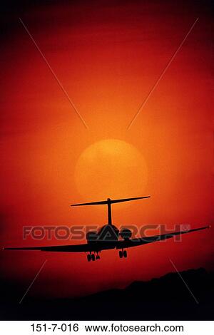 Stock Photograph - Day, Transportation, Soaring, Douglas, Aeroplane, Aircraft, Soar. Fotosearch