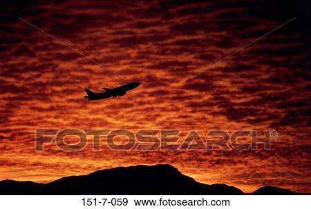 Outside, Clouds, Aerial, Silhouette, Aviation, Aeroplane, Plane View Large Photo Image Stock Photo - Outside, Clouds, Aerial, Silhouette, Aviation, Aeroplane, Plane. Fotosearch