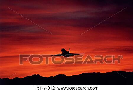 Silhouette, Outdoors, Transport, Jet, Outside, Airline, Aircraft View Large Photo Image Stock Image - Silhouette, Outdoors, Transport, Jet, Outside, Airline, Aircraft. Fotosearch