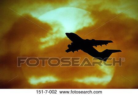Sunrise, Aircraft, Aeroplane, Soar, Aviation, Transportation, Jet View Large Photo Image Stock Image - Sunrise, Aircraft, Aeroplane, Soar, Aviation, Transportation, Jet. Fotosearch