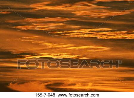 Stock Photo - Clouds, Sky, Sunrise, Sunset, Dramatic, Background, Backgrounds. Fotosearch