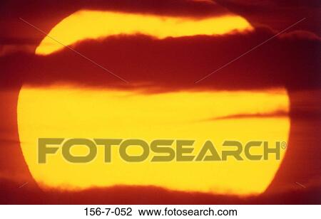 Stock Image - Dawn, Solar, RA, Sky, Summer, Planet. Fotosearch