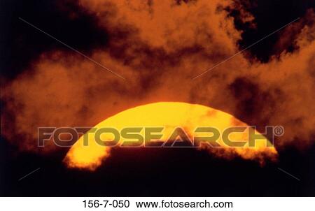 Stock Image - Summer, Sun, Set, Heaven, Heat, RA. Fotosearch