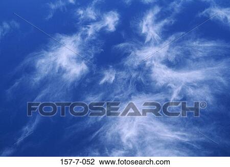 Stock Image - Background, Blue, Clouds, Atmosphere, Cloud, Skies, Backgrounds. Fotosearch