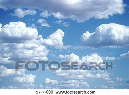 Stock Image - Cloud, Skies, Backgrounds, Weather, Sky, Background, Atmosphere. Fotosearch