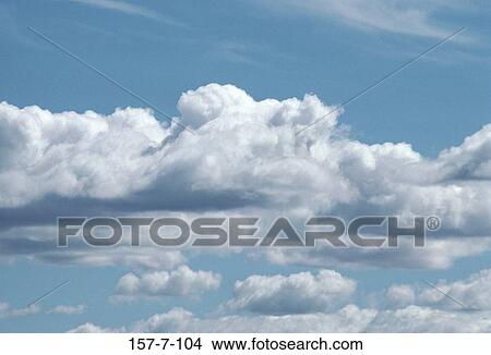 Cloud, Skies, Weather, Blue, Cumulus, Background, Daytime View Large Photo Image Picture - Cloud, Skies, Weather, Blue, Cumulus, Background, Daytime. Fotosearch
