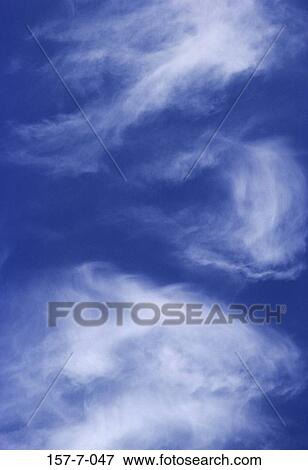 Stock Photo - Clouds, Sky, Weather, Blue, Heaven, Cloud, Daytime. Fotosearch