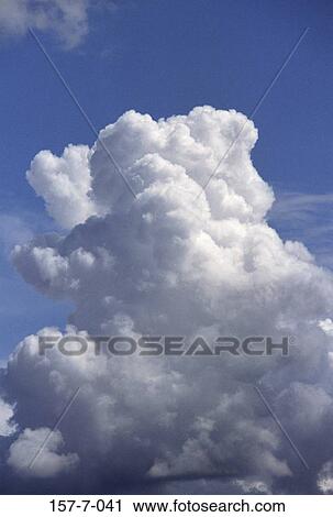 Stock Image - Skies, Cloud, Backgrounds, Blue, Weather, Heaven, Clouds. Fotosearch