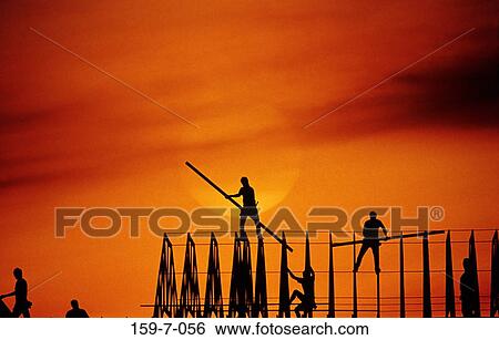 Concrete, Work, Worker, Site, Worker, Outdoors, Construction View Large Photo Image Stock Photograph - Concrete, Work, Worker, Site, Worker, Outdoors, Construction. Fotosearch