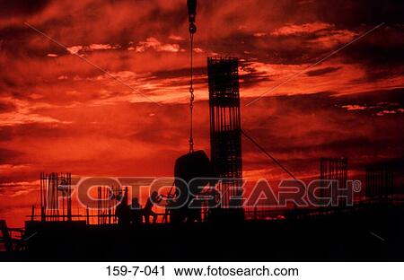 Construction, Commercial, Day, Silhouette, Horn, Construction, Construction View Large Photo Image Stock Image - Construction, Commercial, Day, Silhouette, Horn, Construction, Construction. Fotosearch