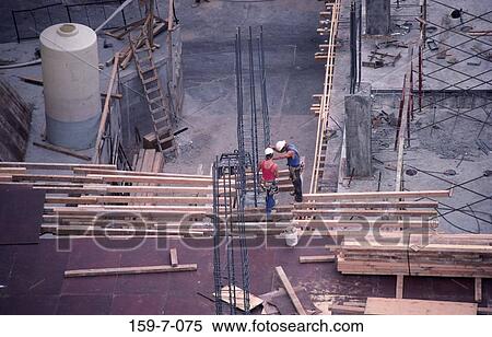 Construction, Workers, Worker, Workman, Site View Large Photo Image Stock Photography - Construction, Workers, Worker, Workman, Site. Fotosearch