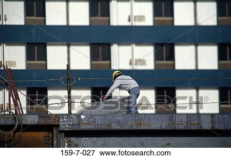 Day, Worker, Site, Workers, Male, Steel View Large Photo Image Stock Photo - Day, Worker, Site, Workers, Male, Steel. Fotosearch