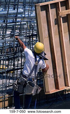 One, Commercial, Outdoors, Workman, Work, Site View Large Photo Image Stock Image - One, Commercial, Outdoors, Workman, Work, Site. Fotosearch