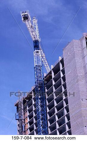 Site, Horn, Crane, Day, Construction, Frame, Outdoors View Large Photo Image Picture - Site, Horn, Crane, Day, Construction, Frame, Outdoors. Fotosearch