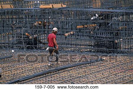 Steel, Outdoors, Workman, Working, Frame, Building View Large Photo Image Stock Photography - Steel, Outdoors, Workman, Working, Frame, Building. Fotosearch