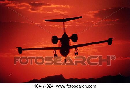 Cloud, Flight, Sunrise, Plane, Soar, Silhouette, Take View Large Photo Image Picture - Cloud, Flight, Sunrise, Plane, Soar, Silhouette, Take. Fotosearch