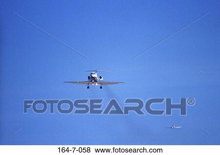 Transportation, Airport, Soaring, Plane, Business, Aviation, Land View Large Photo Image Stock Photo - Transportation, Airport, Soaring, Plane, Business, Aviation, Land. Fotosearch