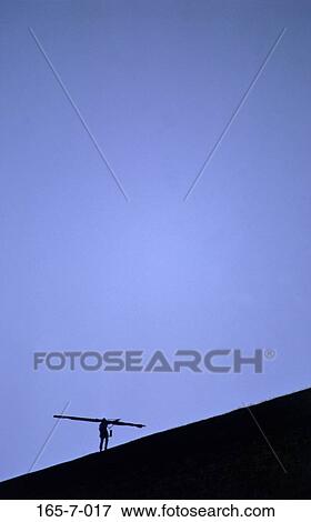 Silhouette, Flying, Recreational, Thrill, Land, Fly, Adrenaline View Large Photo Image Stock Photo - Silhouette, Flying, Recreational, Thrill, Land, Fly, Adrenaline. Fotosearch