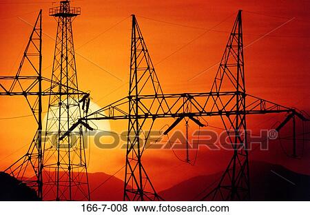 Tower, Power, Tower, Sunrise, Circuitry, Power, Lines View Large Photo Image Stock Photo - Tower, Power, Tower, Sunrise, Circuitry, Power, Lines. Fotosearch