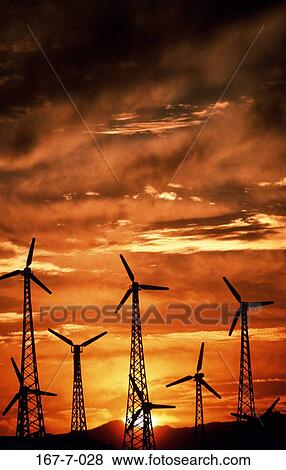 Stock Photo - Cloud, Ecology, Wind, Skies, Power, Sunrise, High. Fotosearch