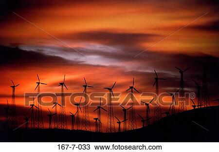 Rotation, Skies, Sunrise, Sunset, Wind, Windmill, Ecology View Large Photo Image Stock Image - Rotation, Skies, Sunrise, Sunset, Wind, Windmill, Ecology. Fotosearch