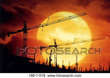 Construction, Industrial, Construction, Outside, Site, Building, Outdoors View Large Photo Image Stock Photo - Construction, Industrial, Construction, Outside, Site, Building, Outdoors. Fotosearch