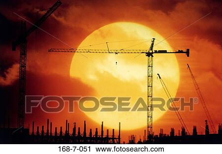 Equipment, Cranes, Industry, Site, Building, Construction, Construction View Large Photo Image Stock Image - Equipment, Cranes, Industry, Site, Building, Construction, Construction. Fotosearch