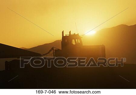Earth, Working, Equipment, Outside, Sunset, Earth, Sunrise View Large Photo Image Stock Photograph - Earth, Working, Equipment, Outside, Sunset, Earth, Sunrise. Fotosearch