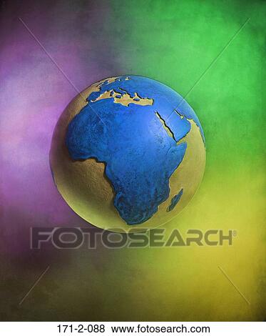 Stock Photo - , Continents, World, Global, Globes, Planet, Earth. Fotosearch