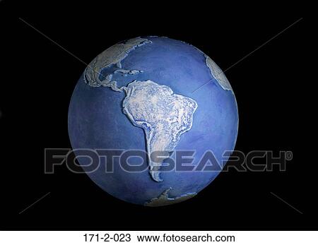 Stock Image - Earth, Globe, World, International, Map, Worldwide, Global. Fotosearch
