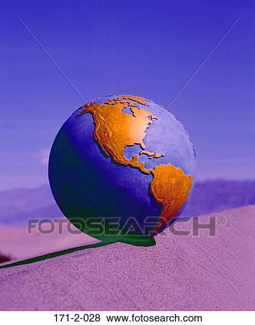 Stock Photo - , World, Worldwide, Globe, Sphere, World, Earth. Fotosearch