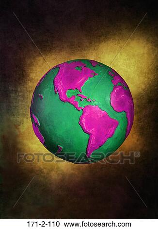 Worldwide, Continents, Globes, Earth, Globe, Global, World View Large Photo Image Stock Image - Worldwide, Continents, Globes, Earth, Globe, Global, World. Fotosearch