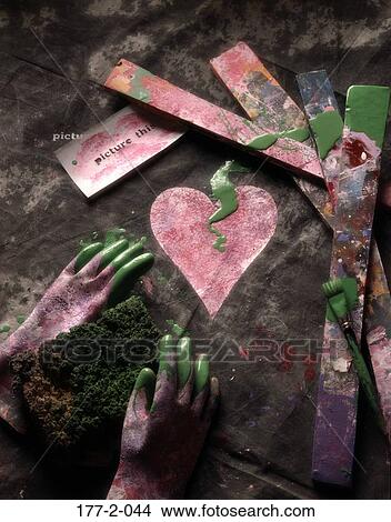 Flowers, Paint, Romantic, Hearts, Romance, Heart View Large Photo Image Picture - Flowers, Paint, Romantic, Hearts, Romance, Heart. Fotosearch