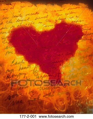 Stock Image - Heart, Flowers, Rose, day, Hearts, Colorful. Fotosearch