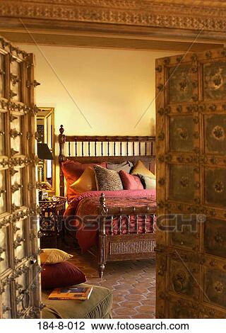 Dwelling, Architectural, Bedstand, Lamp, Wood, Classic, Furnishing View Large Photo Image Stock Image - Dwelling, Architectural, Bedstand, Lamp, Wood, Classic, Furnishing. Fotosearch