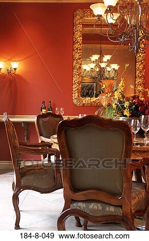 Fashioned, Dining, Beautiful, Old, Spaces, Chair, Furniture View Large Photo Image Stock Photo - Fashioned, Dining, Beautiful, Old, Spaces, Chair, Furniture. Fotosearch